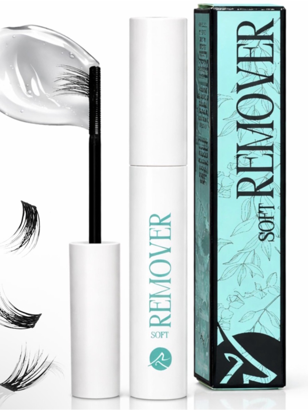 Clear Lash Glue Remover - White & Aqua